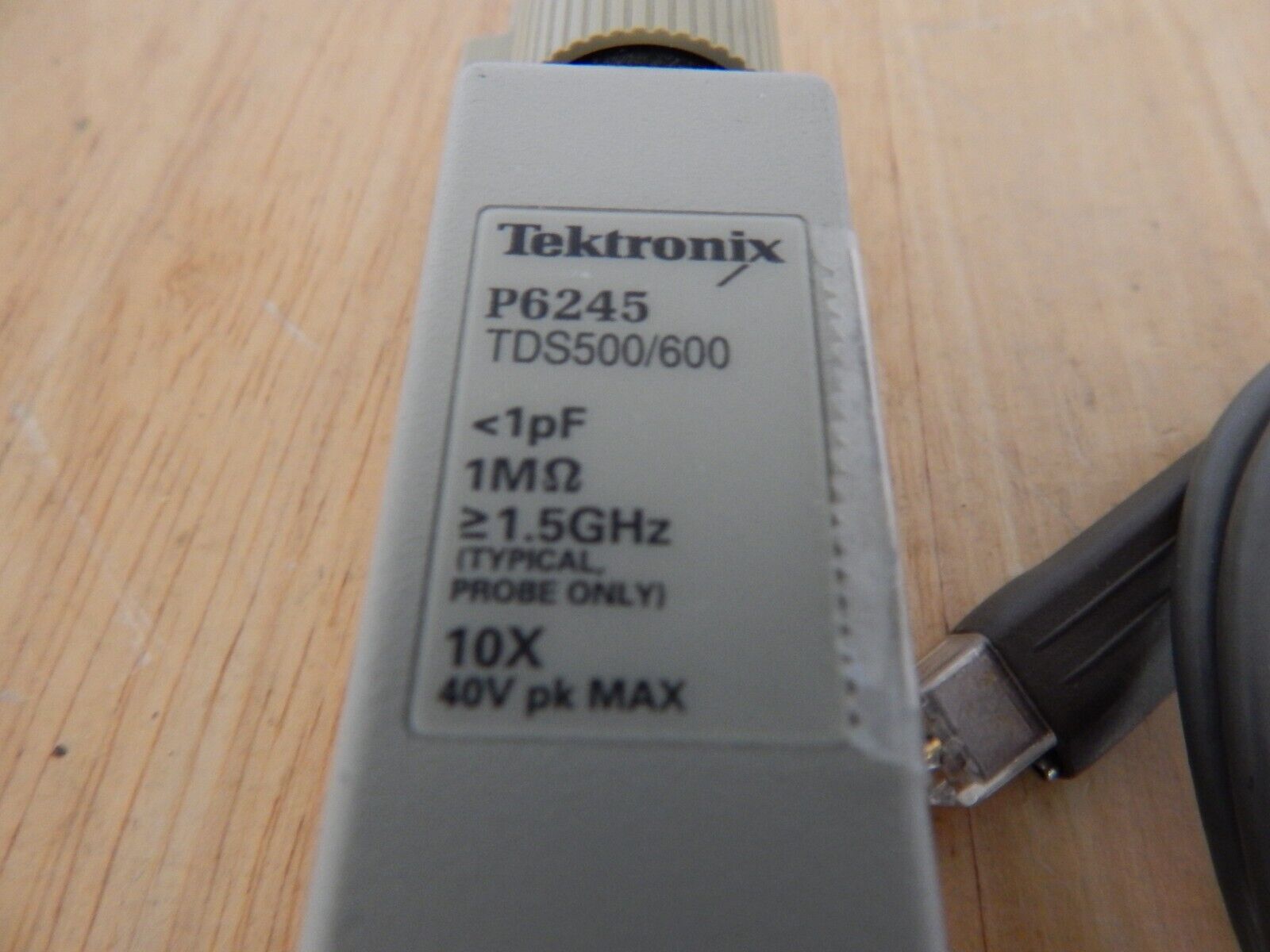 Tektronix P6245 1.5 GHz 10X TDS Probe Tektronix P6245 1.5 GHz 10X TDS Probe